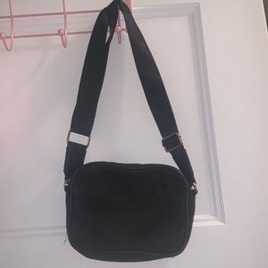 Black crossbody bag